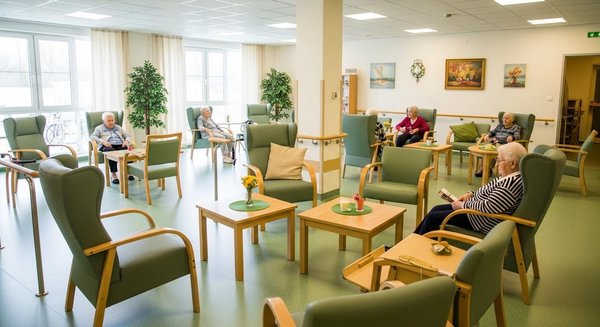 Agencement EHPAD et mobilier EHPAD : le duo pour un cadre sécurisé et chaleureux